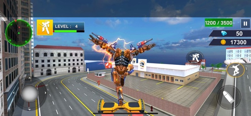 Multi Robot War Car Robot Game screenshot