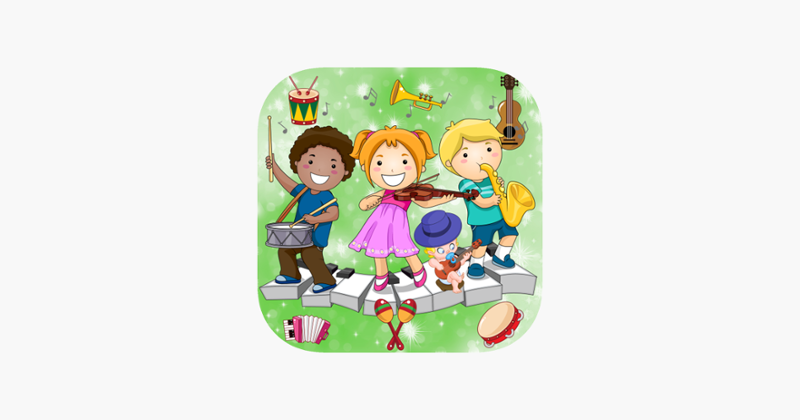 Music Games for Toddlers and Kids : discover musical instruments and their sounds ! Image