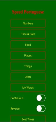 Speed Portuguese Image