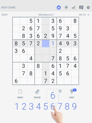 Sudoku: Classic Sudoku Puzzle screenshot