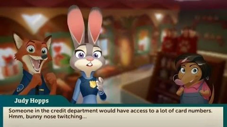 Zootopia Crime Files: Hidden Object Image