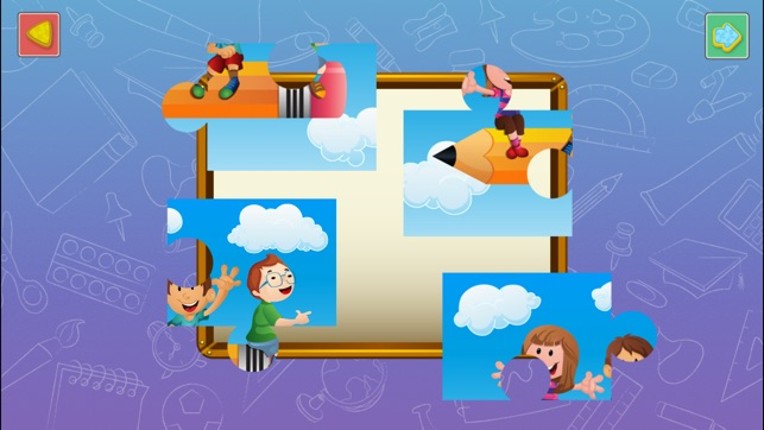 4 Kids Games In 1 | Paint - Connect The Dots - Jigsaw Puzzle and Matching Game screenshot