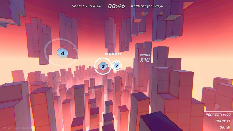 Aim Zen - Rhythmic Aim Trainer screenshot