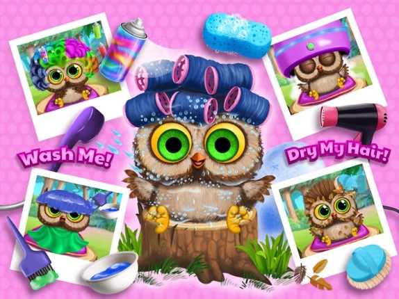 Baby Animal Hair Salon 3 - Newborn Hatch &amp; Haircut Image