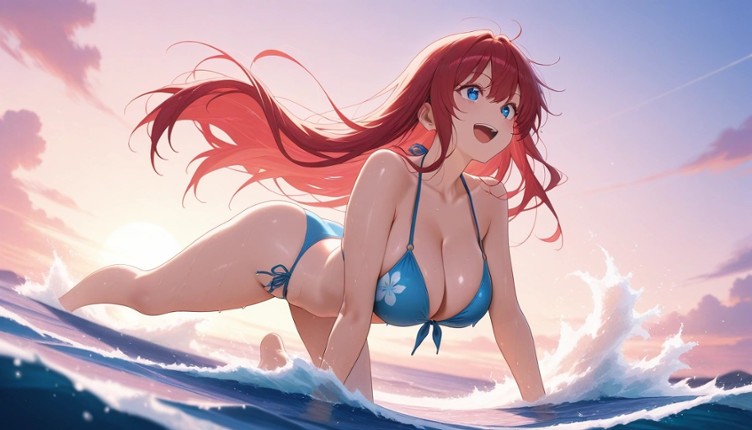 Beautiful Sakura: Surfing Club 2 (Windows) screenshot