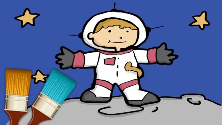 Coloring book for kids - drawings color games Image