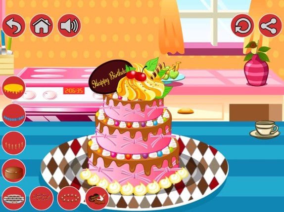 Cooking Games Decoration- Pizza Master,Hotdog-Burger decoration,Donut Decoration,Cake Decoration Image