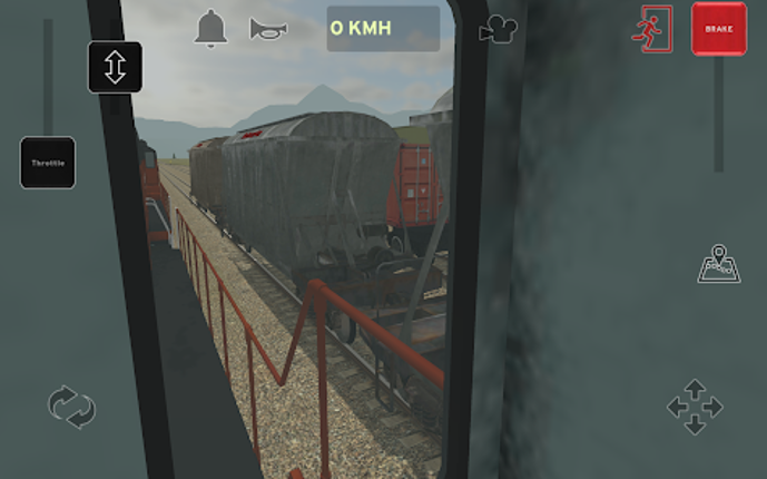 Train and rail yard simulator screenshot