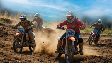 Motocross Dirt Bike Race Games Image