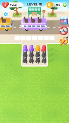 Bus Rush - Puzzle Game screenshot
