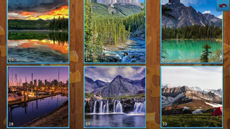 Jigsaw Puzzles - Landscape screenshot