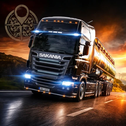 Euro Truck Driving Game Image