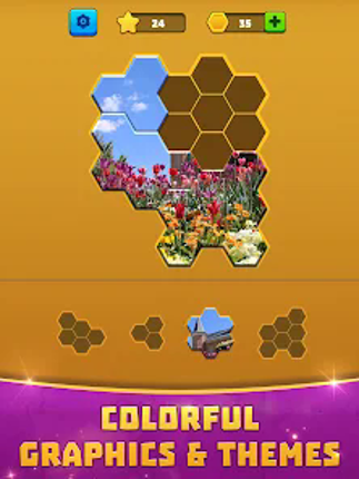 Hex Block Jigsaw Puzzle screenshot