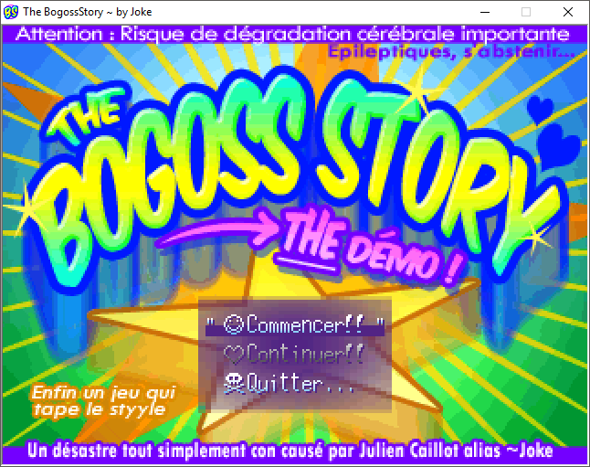 Games like BogossStory (The Démo)
