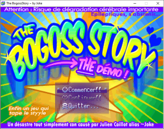 BogossStory (The Démo) Game Cover