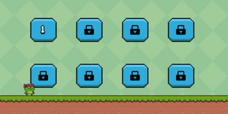 Ninja Frog Platformer screenshot