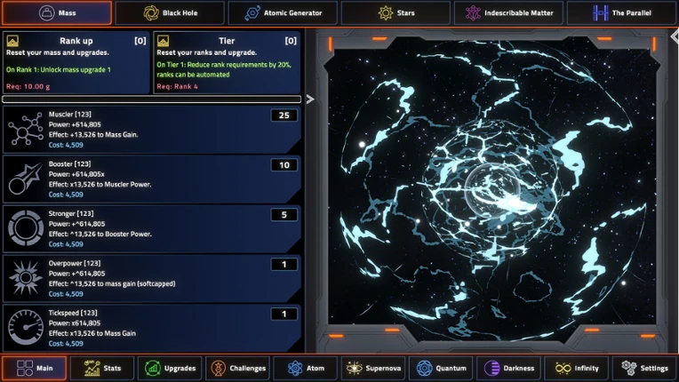 Incremental Mass Rewritten screenshot
