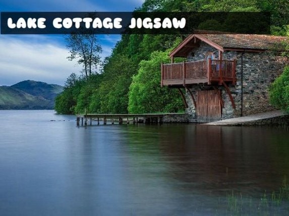 Lake Cottage Jigsaw Image