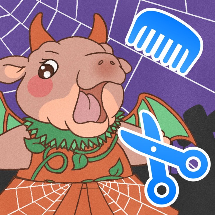 Games like Moo Deng Baby Hippo Dress Up