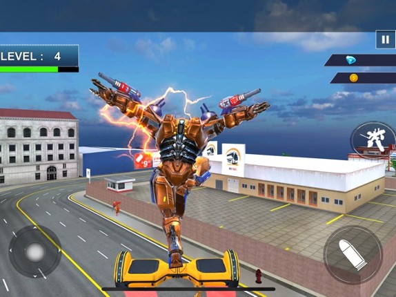 Multi Robot War Car Robot Game screenshot