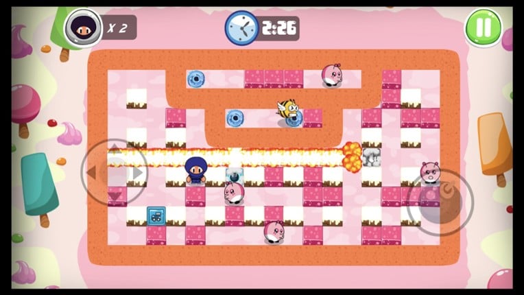 Ninja Boy Adventures: Bomberman Edition screenshot