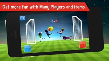 Stickman Soccer Physics - Fun 2 Player Games Free Image