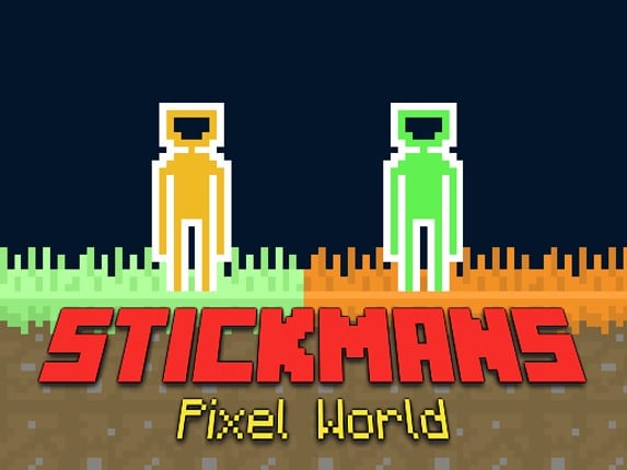 Stickmans Pixel World Game Cover