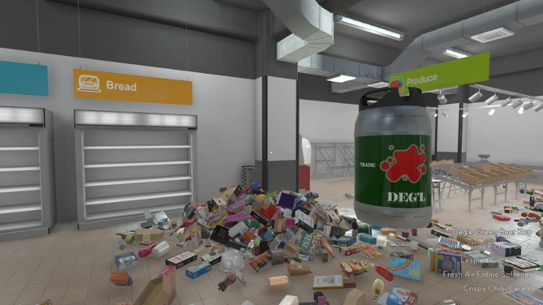 Supermarket Chaos Image