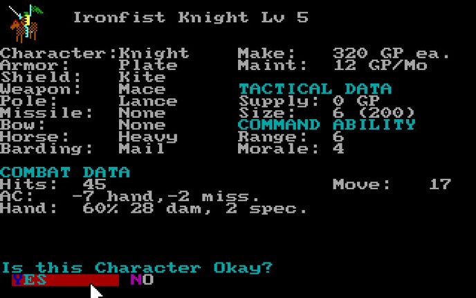 Sword of Aragon screenshot