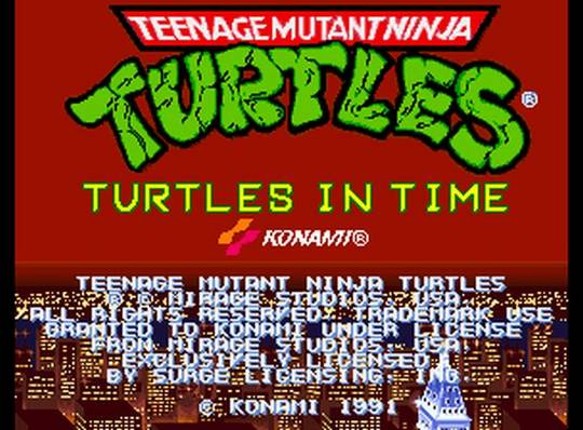 Teenage Mutant Ninja Turtles: Turtles in Time Image