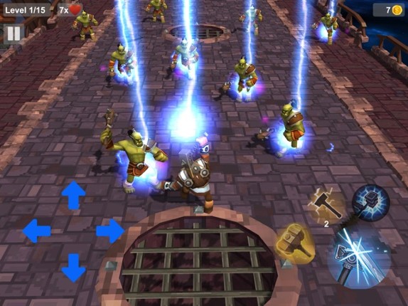 Thor Superhero: God Thunder 3D screenshot