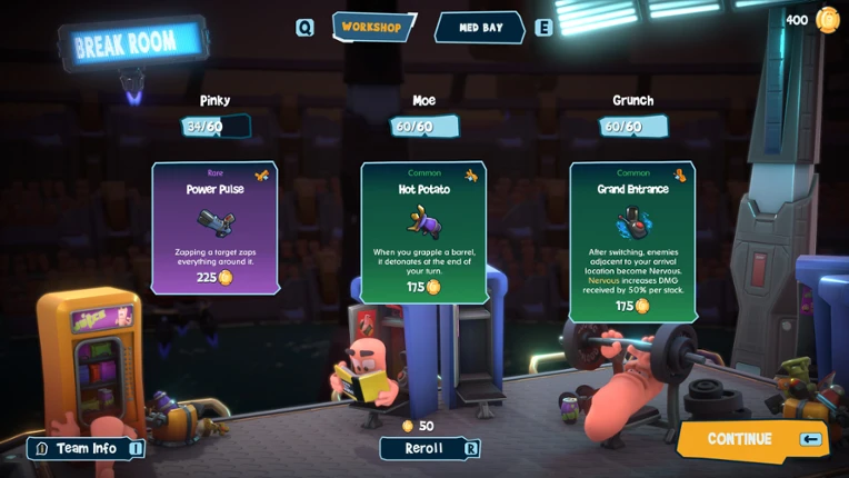 Worms Galactic Tactics screenshot