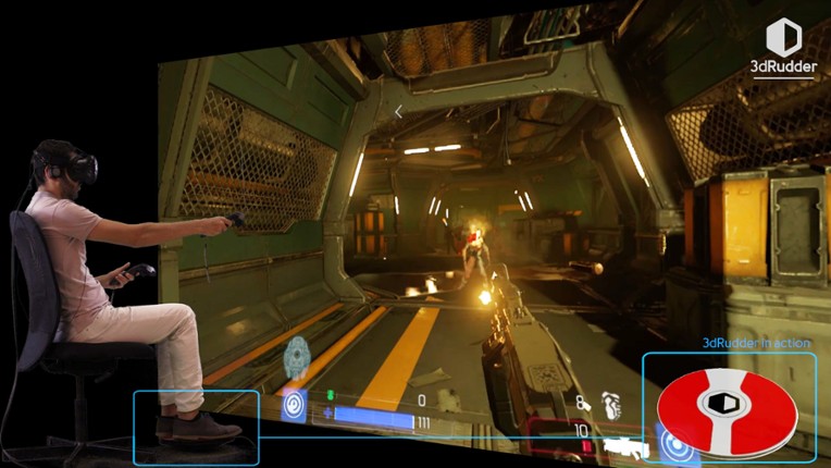 3dRudder Driver for SteamVR screenshot