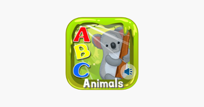 ABC Animals Flashcards Preschool English Learning Image