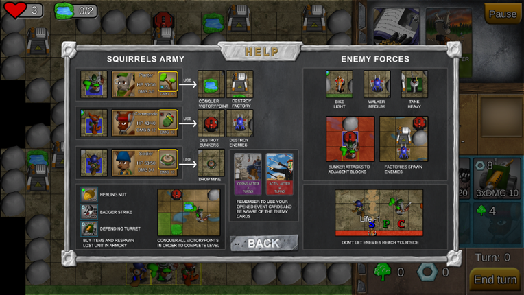 Army of Squirrels screenshot