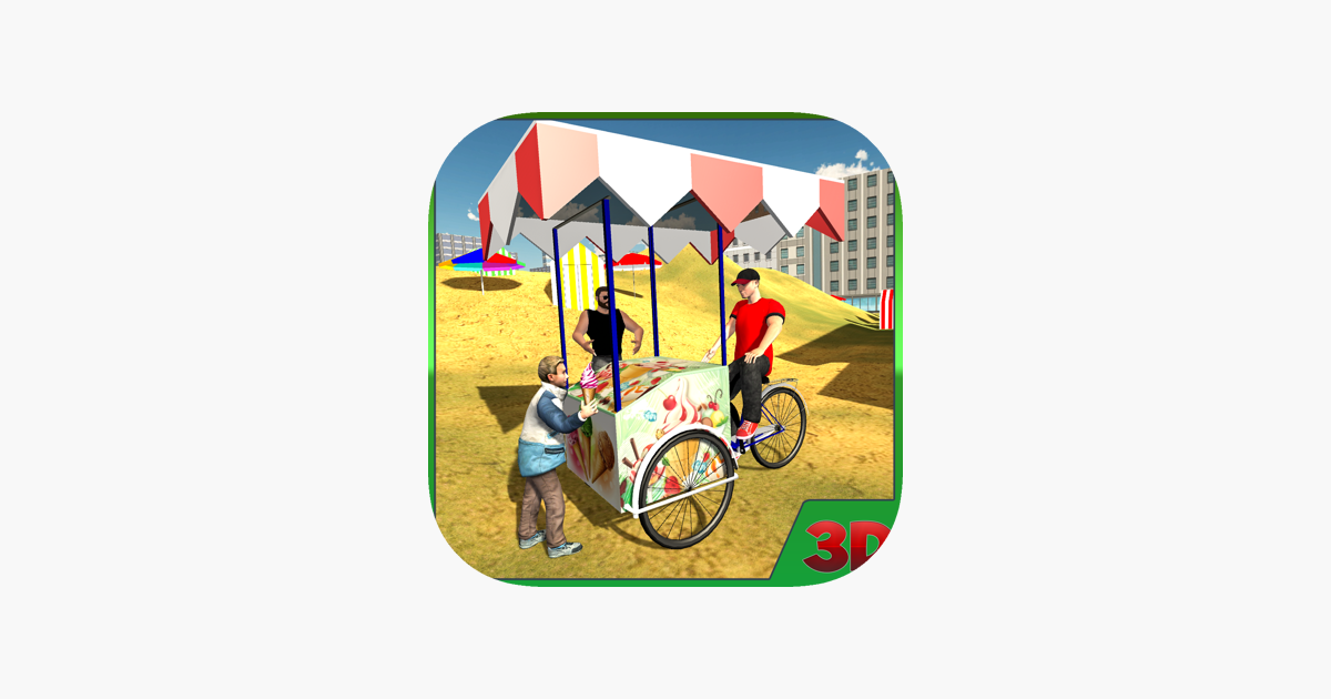 Games like Beach Ice Cream Bicycle Cart