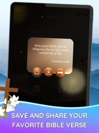 Bible Word Games: Puzzles App screenshot