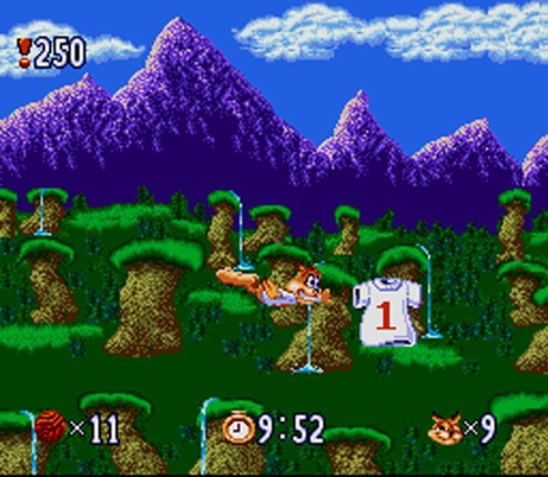 Bubsy in Claws Encounters of the Furred Kind screenshot