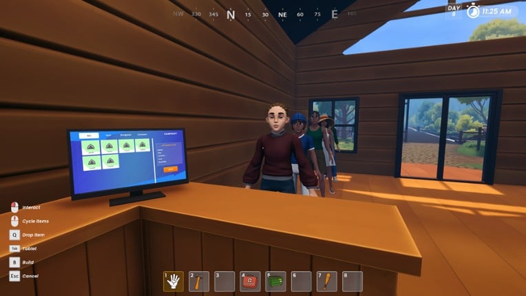 Camp Manager Simulator Image