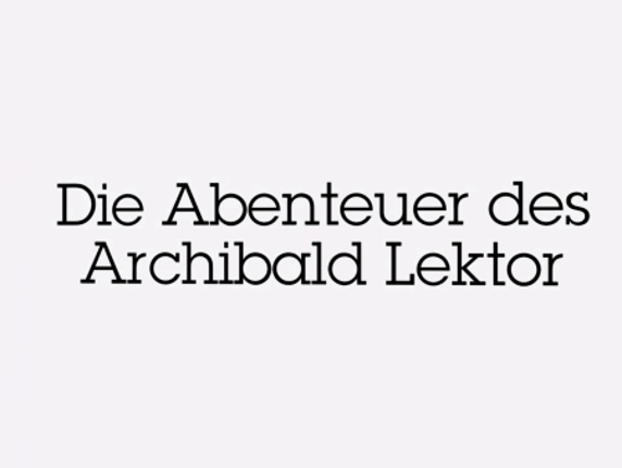 Die Abenteuer des Archibald Lektor Game Cover