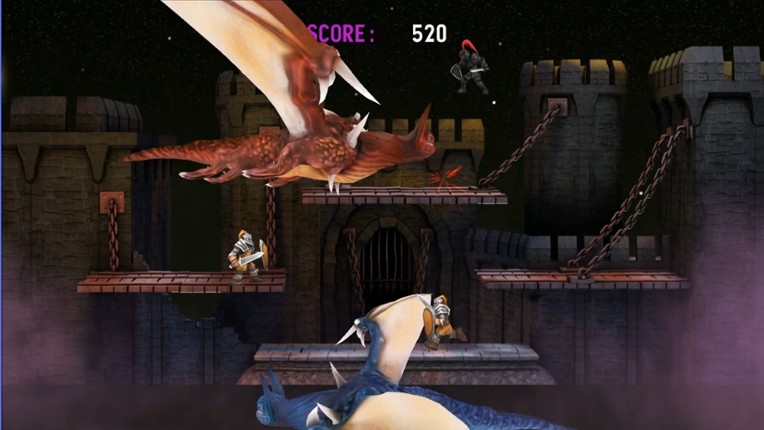 Escape From The Dragons screenshot