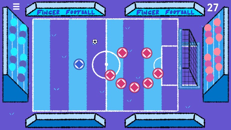 Finger Football: Goal in One screenshot