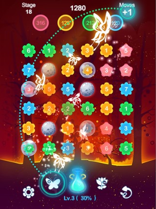 Flower Journey-Dual the Match screenshot