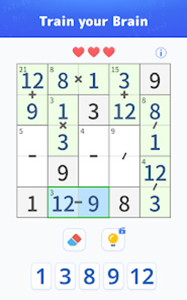 Sudo Number: Math Logic Puzzle screenshot
