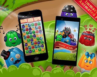 Games like Match 3 Jelly Saga