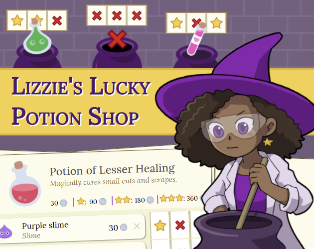 Games like Lizzie's Lucky Potion Shop