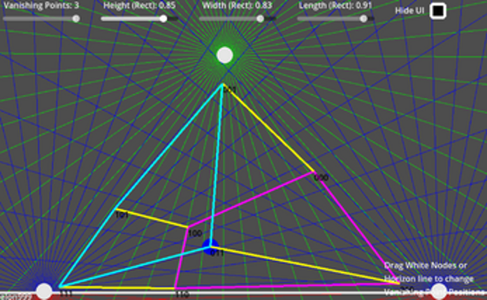 Vanishing Point Visualizer screenshot