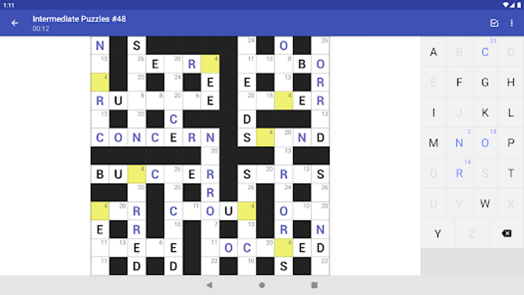 Codeword Puzzles (Crosswords) screenshot