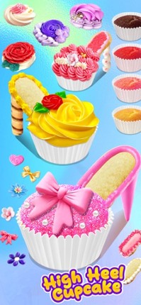 Glitter Cupcake Desserts screenshot