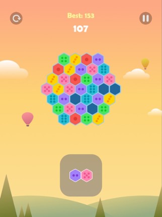Hex Merge! screenshot
